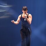 Izan Llunas, en la Primera Semifinal del Benidorm Fest 2026