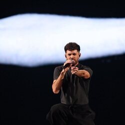 Mikel Herzog Jr., en la Primera Semifinal del Benidorm Fest 2026