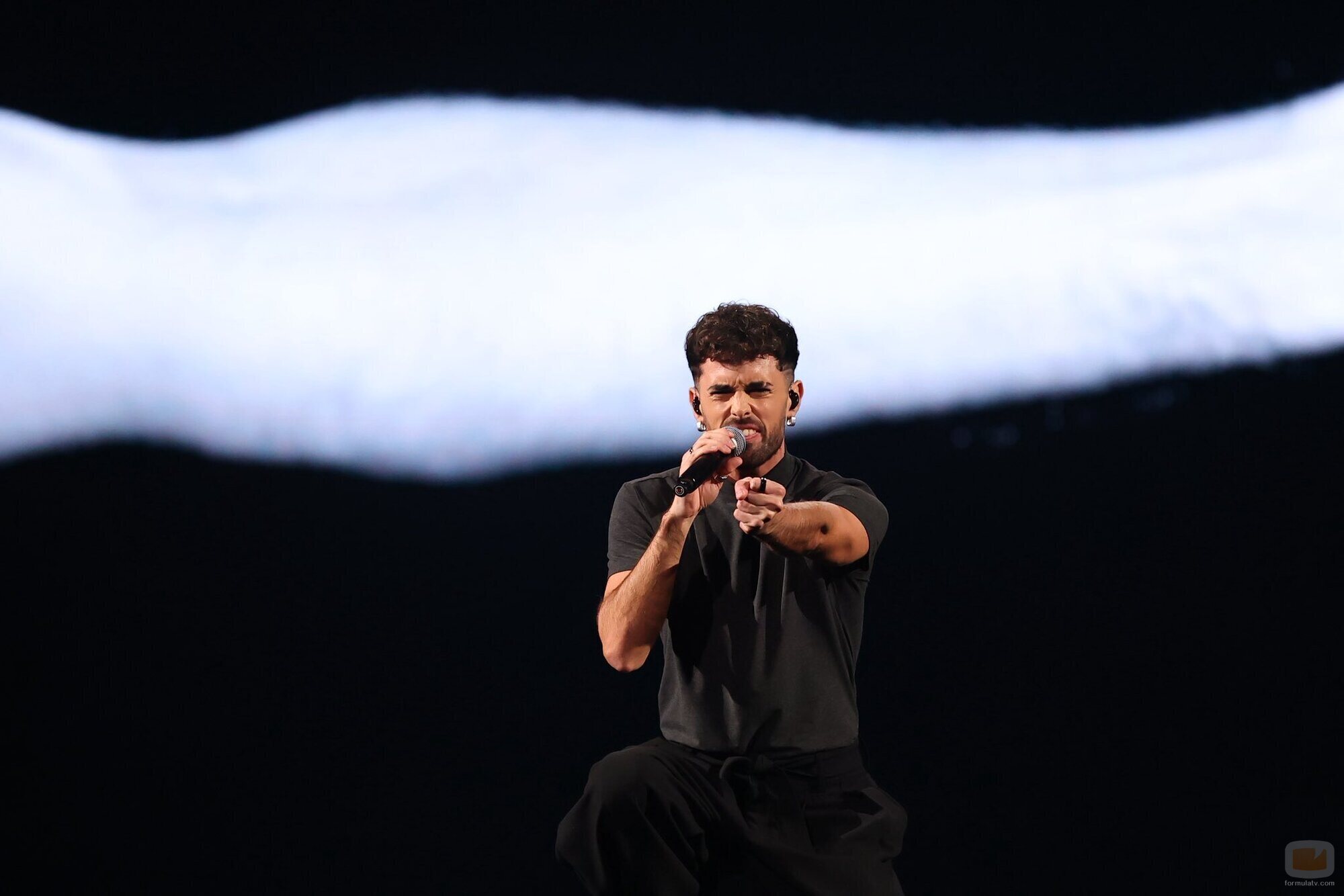 Mikel Herzog Jr., en la Primera Semifinal del Benidorm Fest 2026