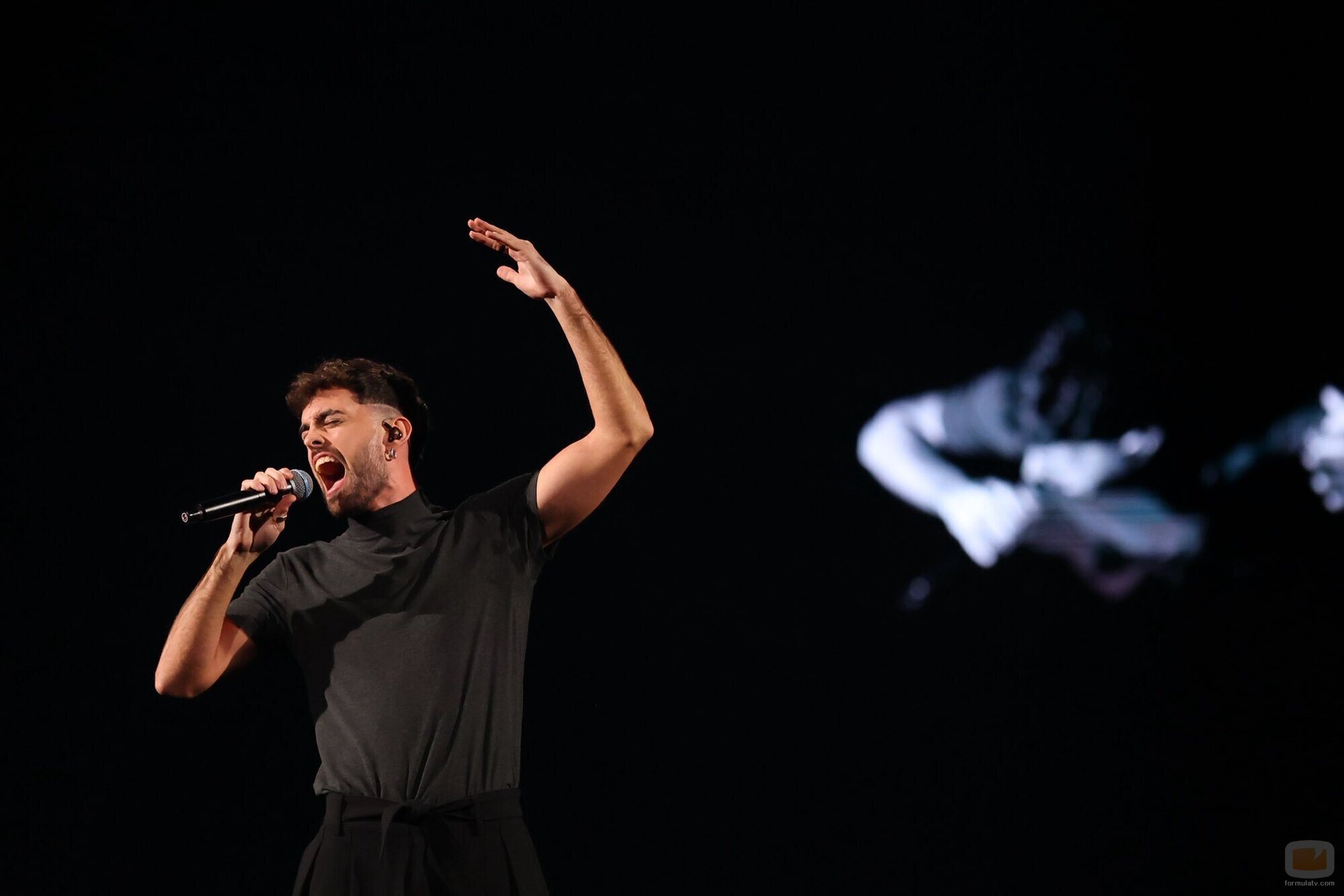 La actuación de Mikel Herzog Jr. en el Benidorm Fest 2026