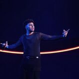 La actuación de Kenneth en el Benidorm Fest 2026