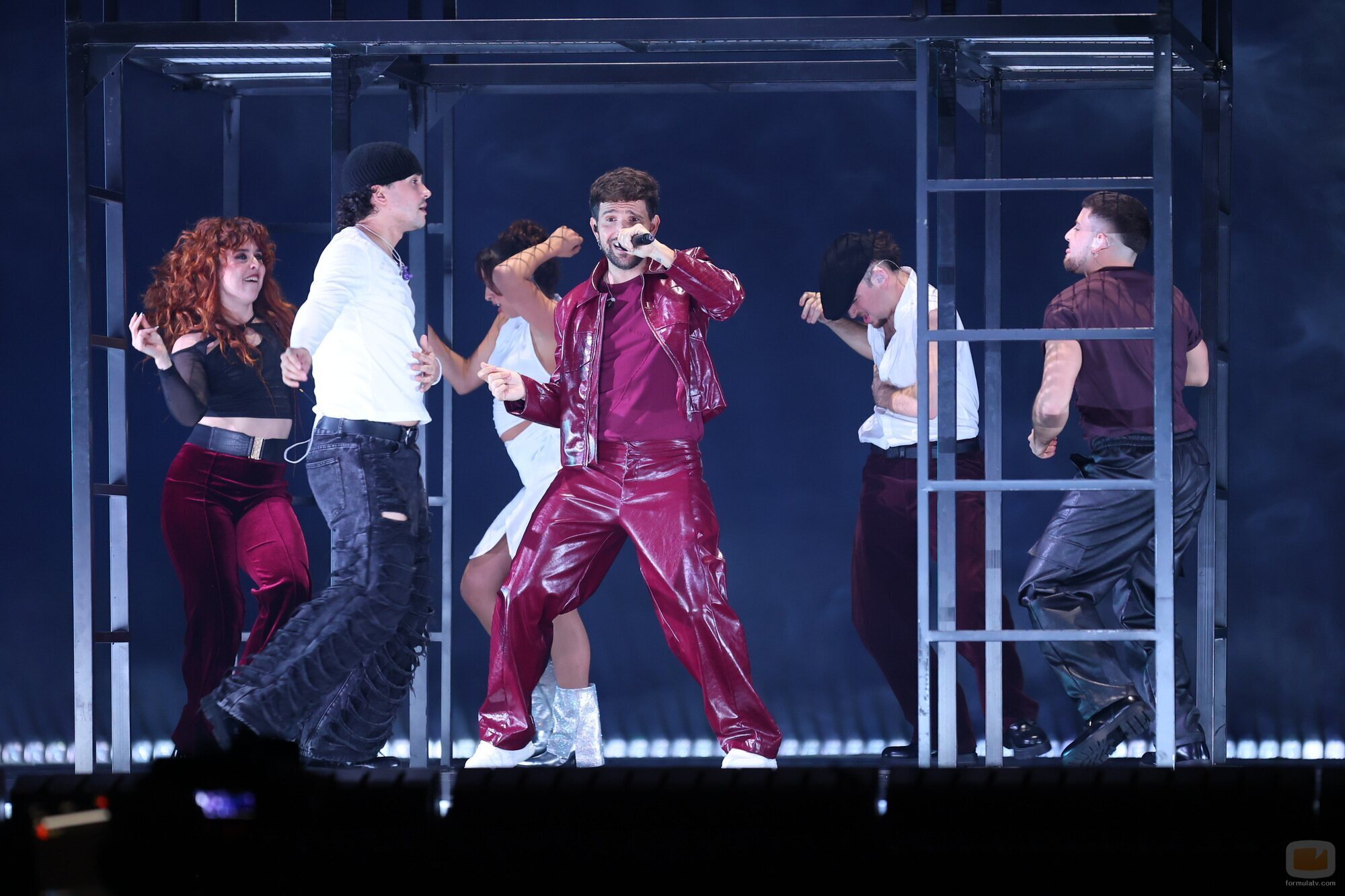 Dani J, en la Segunda Semifinal del Benidorm Fest 2026