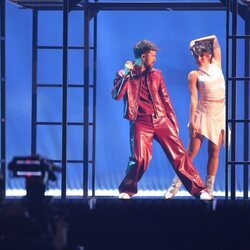 La actuación de Dani J en el Benidorm Fest 2026