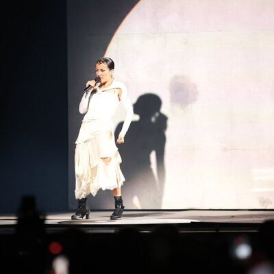 Rosalinda Galán, en la final del Benidorm Fest 2026