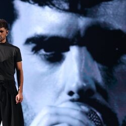 Mikel Herzog Jr.,en la final del Benidorm Fest 2026