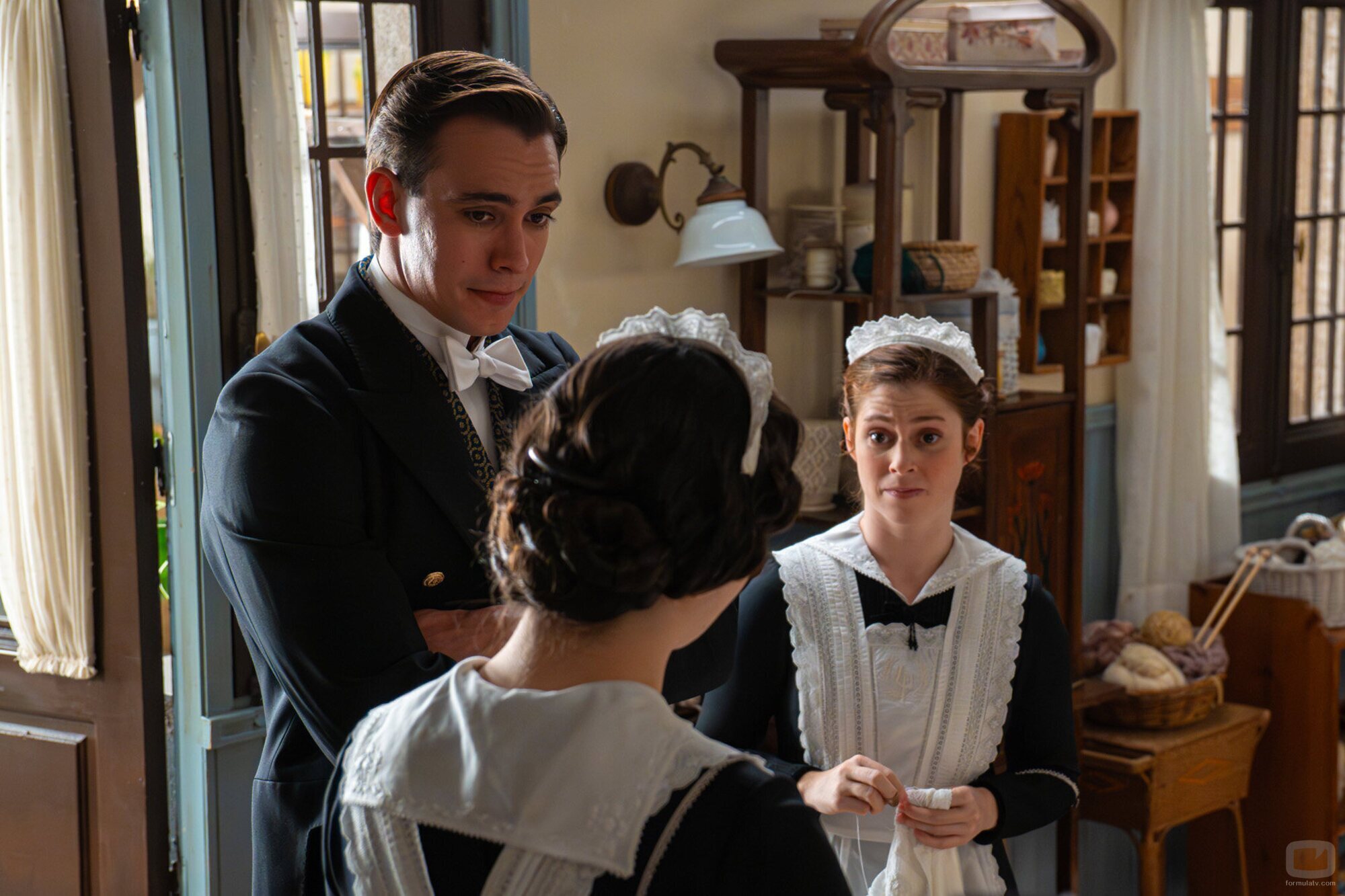 Jose Miguel Blanco y Sara Molina en 'Martes 10 de febrero de 2026' de 'La promesa'