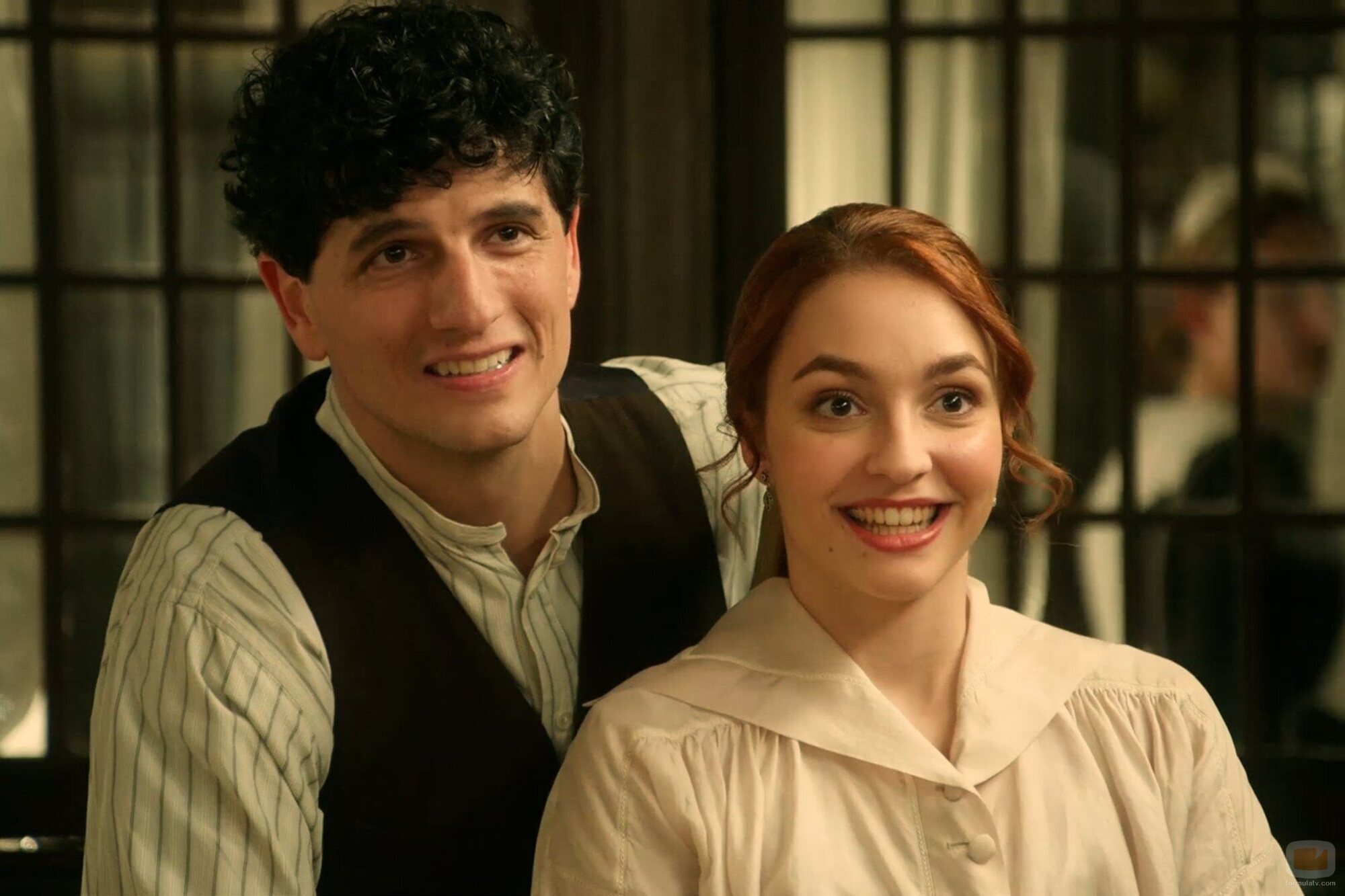 Álvaro Quintana y Sara Font en Capítulo 33 titulado 'Miércoles 11 de febrero de 2026' de 'La promesa'