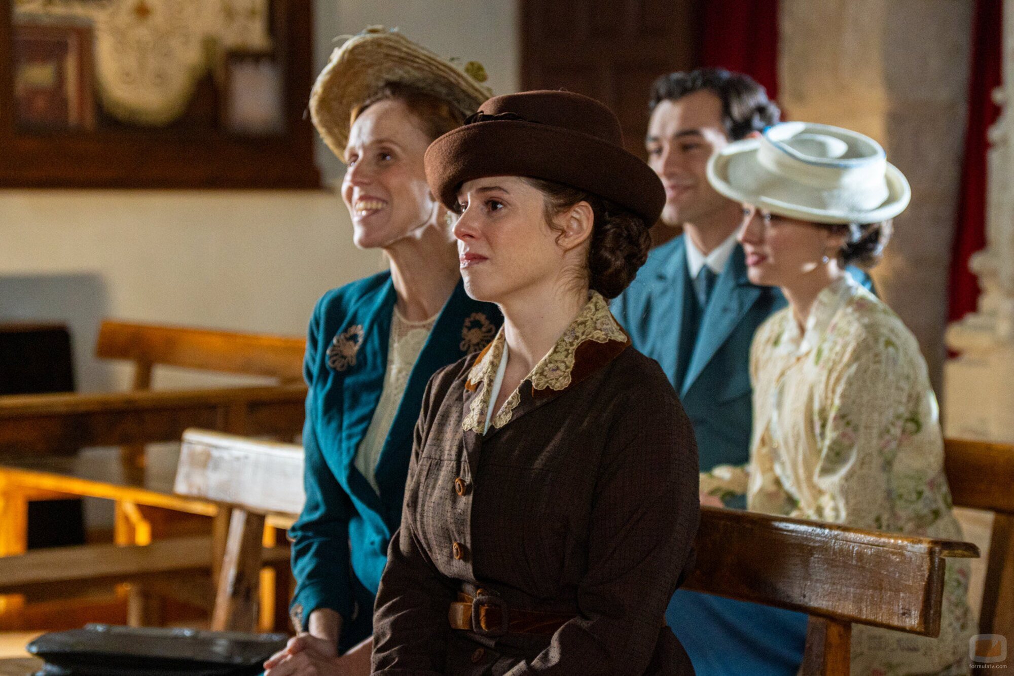 Sara Molina y María Castro en Capítulo 39 titulado 'Jueves 19 de febrero de 2026' de 'La promesa'