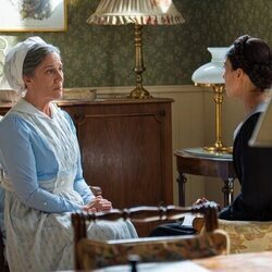 Marga Martínez y Andrea Del Río en Capítulo 44 titulado 'Jueves 26 y viernes 27 de febrero de 2026' de 'La promesa'