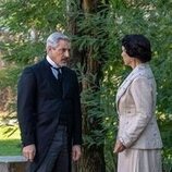 Fernando Coronado y Isabel Serrano en la temporada 5 y el capítulo 46 de 'La promesa'