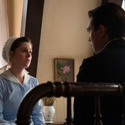 Jose Miguel Blanco y Sara Molina en Capítulo 49 titulado 'Lunes 9 de marzo de 2026' de 'La promesa'