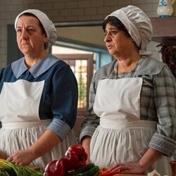 Teresa Quintero y Carmen Flores en el 'Jueves 12 de marzo de 2026' de 'La Promesa'