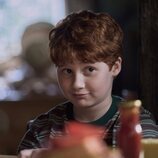 Alastair Stout como Ron Weasley en 'Harry Potter y la piedra filosofal'