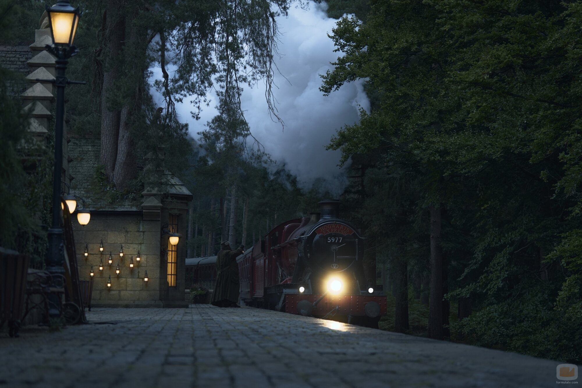 El Hogwarts Express en 'Harry Potter y la piedra filosofal'