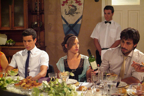 Mario Casas, Michelle Jenner y Hugo Silva