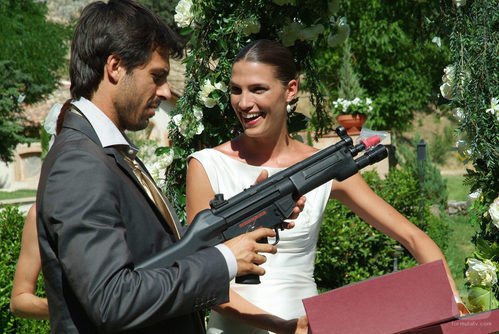 Pepa, contenta con el regalo de Lucas