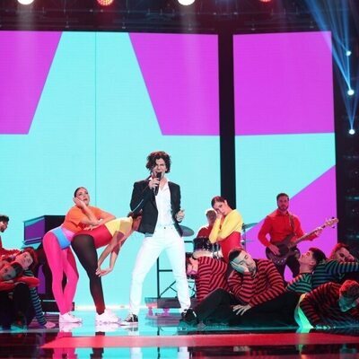 Martín Savi en la primera gala de 'Tu cara me suena 13'
