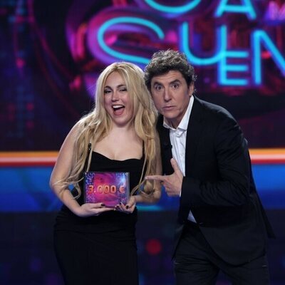 María Parrado y Manel Fuentes en la primera gala de 'Tu cara me suena 13'