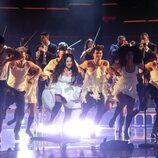 Melani García en la primera gala de 'Tu cara me suena 13'