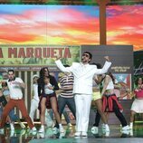 Agoney Hernández en la primera gala de 'Tu cara me suena 13'