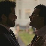Jacob Gutierrez y Dan Levy en 'Haré LO QUE SEA para sobrevivir' de 'Errores épicos'