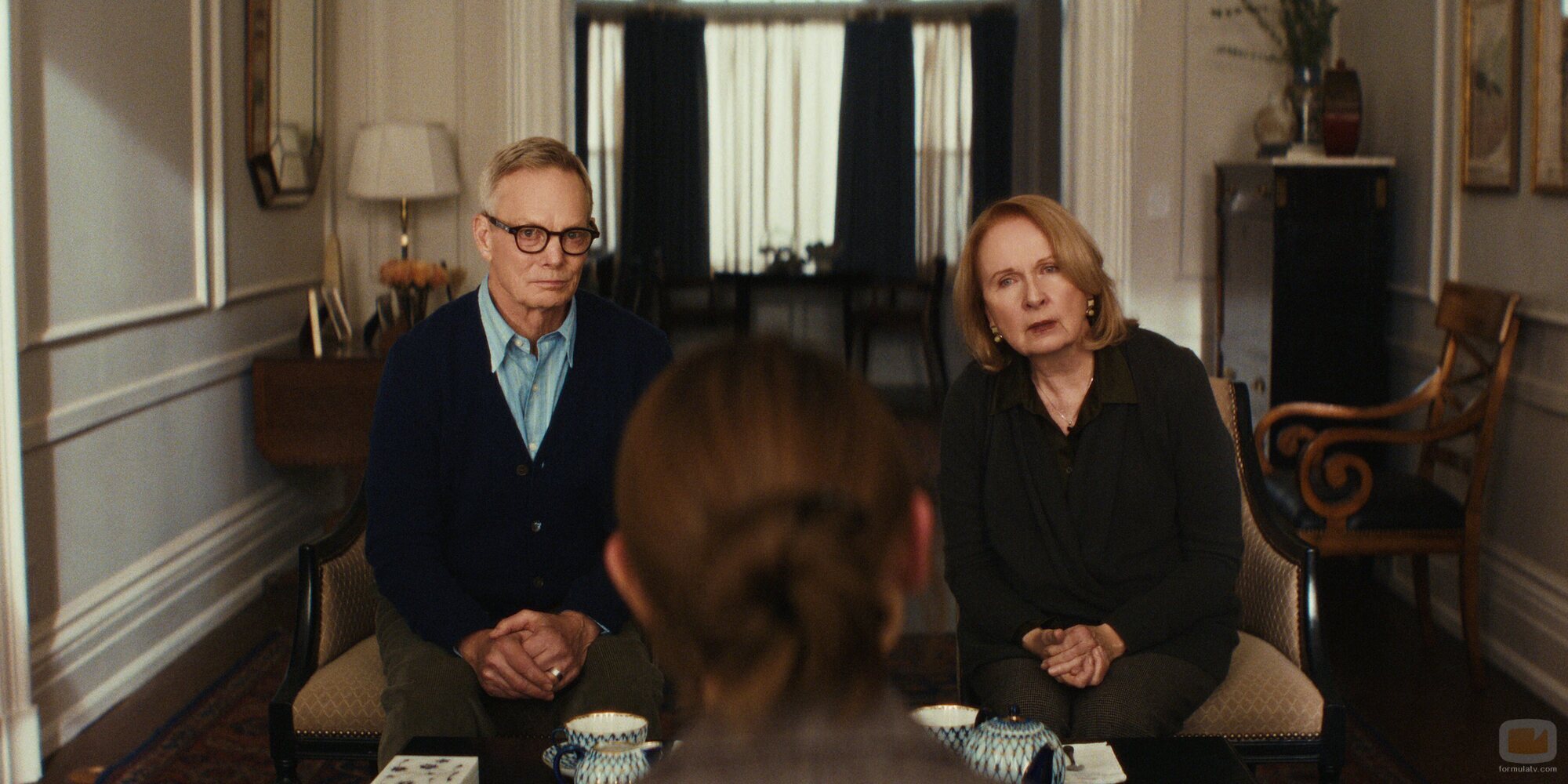 Bill Irwin y Kate Burton en 1x04 titulado 'Thanatos' de 'La bestia en mí'