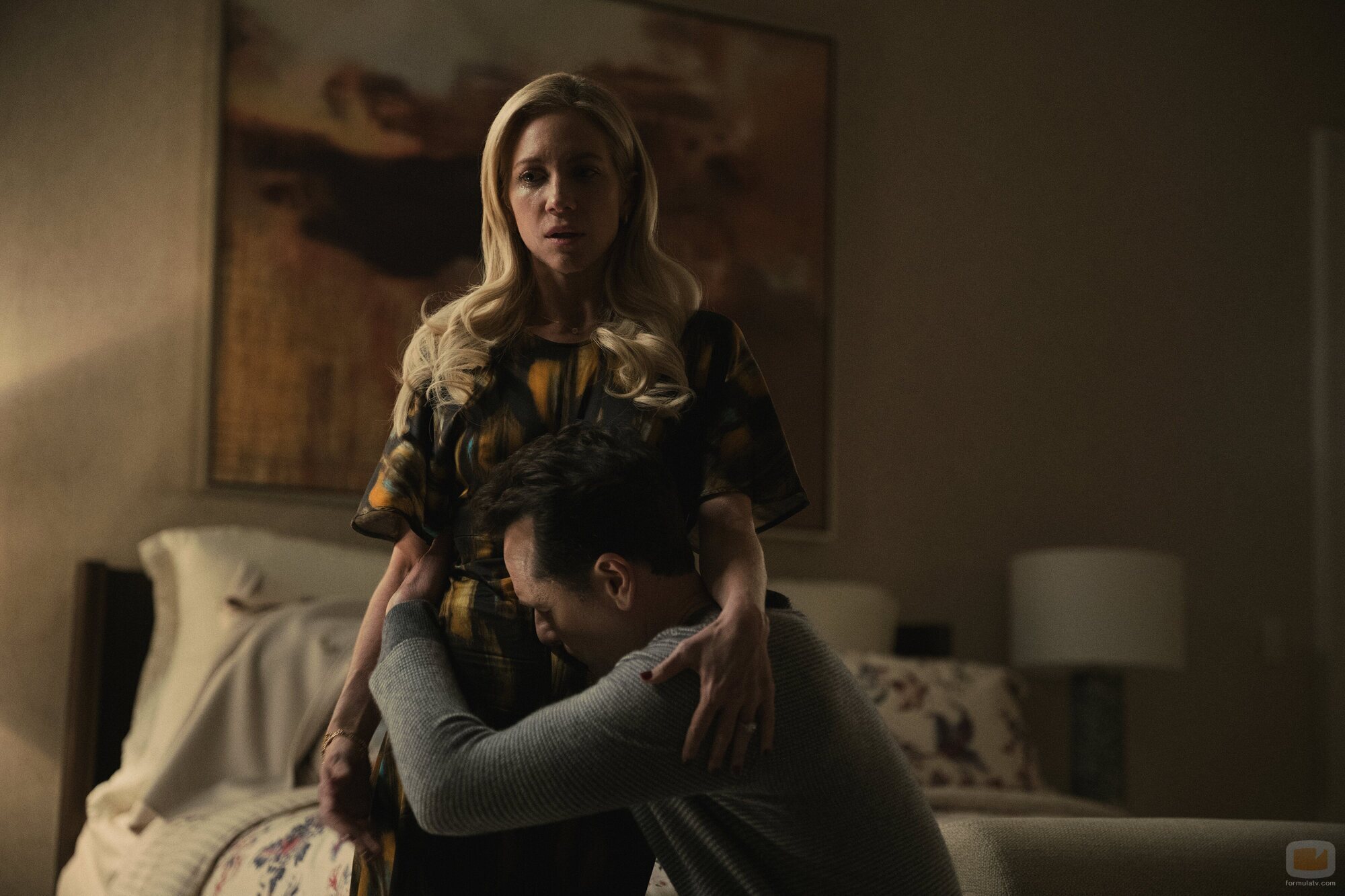 Brittany Snow y Matthew Rhys en 'La última palabra' de 'La bestia en mí'