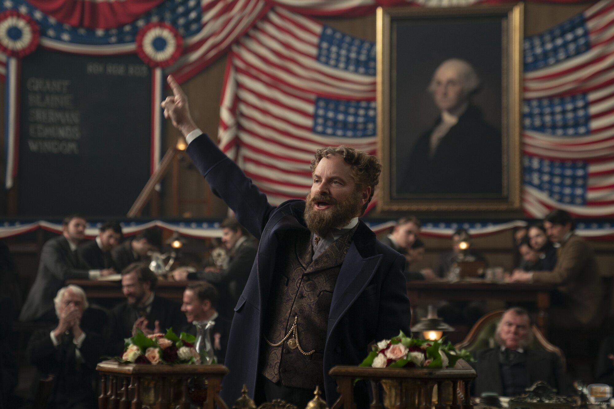 Shea Whigham en 1x01 'El hombre de Ohio' de 'Muerte por un rayo'
