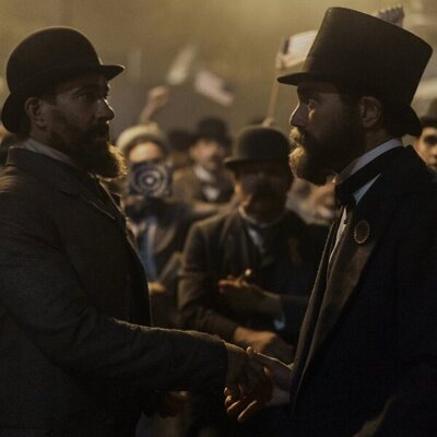 Matthew Macfadyen y Michael Shannon en 'El hombre de Ohio' de 'Death by Lightning'