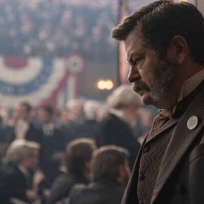 Nick Offerman en 'Fiel al partido' de 'Death by Lightning'
