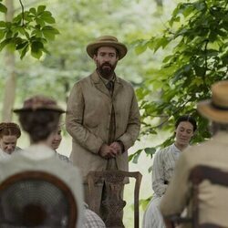 Matthew Macfadyen en el 1x03 de 'Muerte por un rayo'