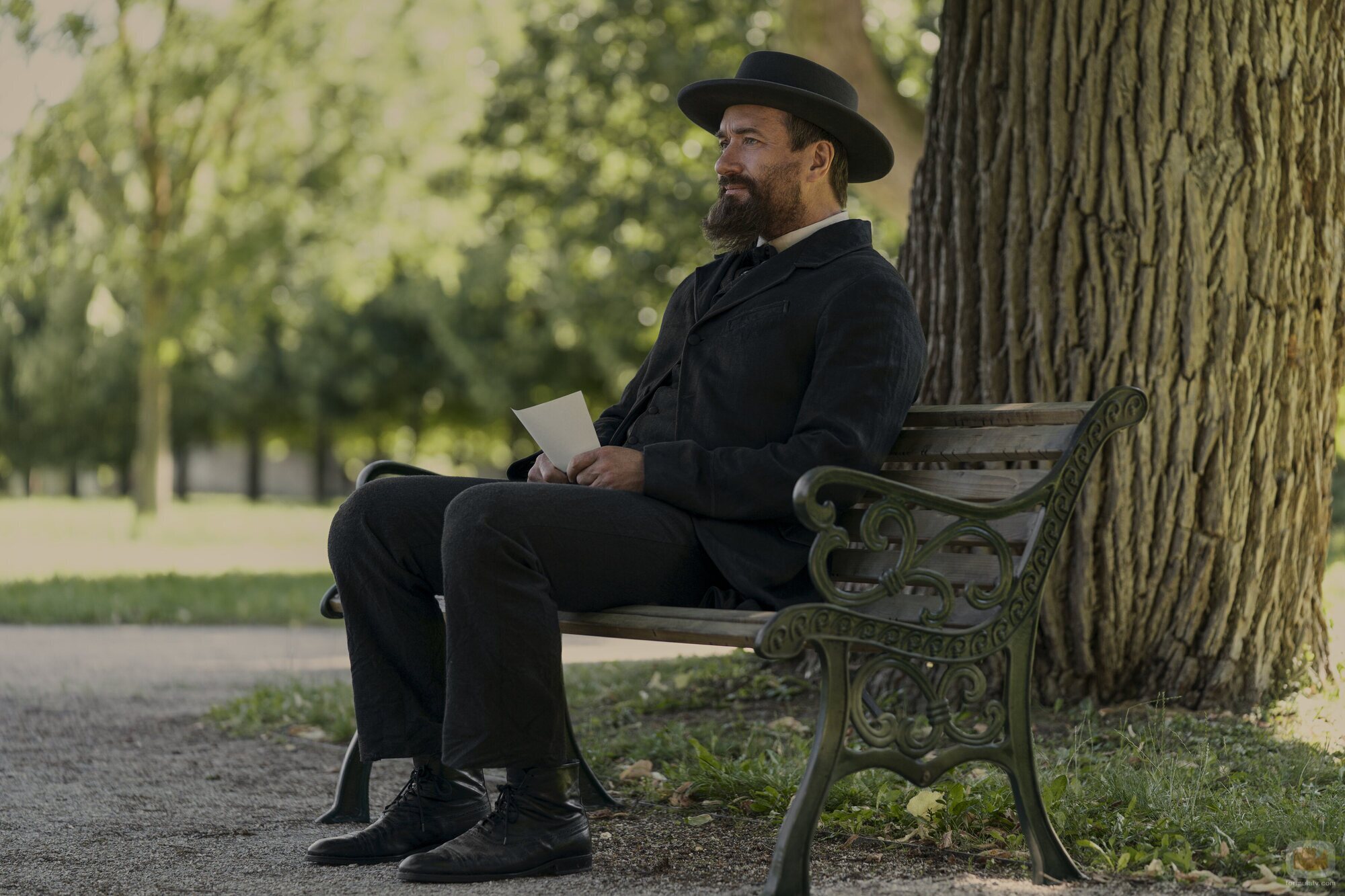 Matthew Macfadyen en el 1x04 de 'Muerte por un rayo'