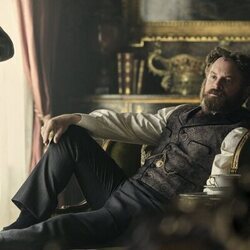 Shea Whigham en 1x04 'El destino de la república' de 'Muerte por un rayo'