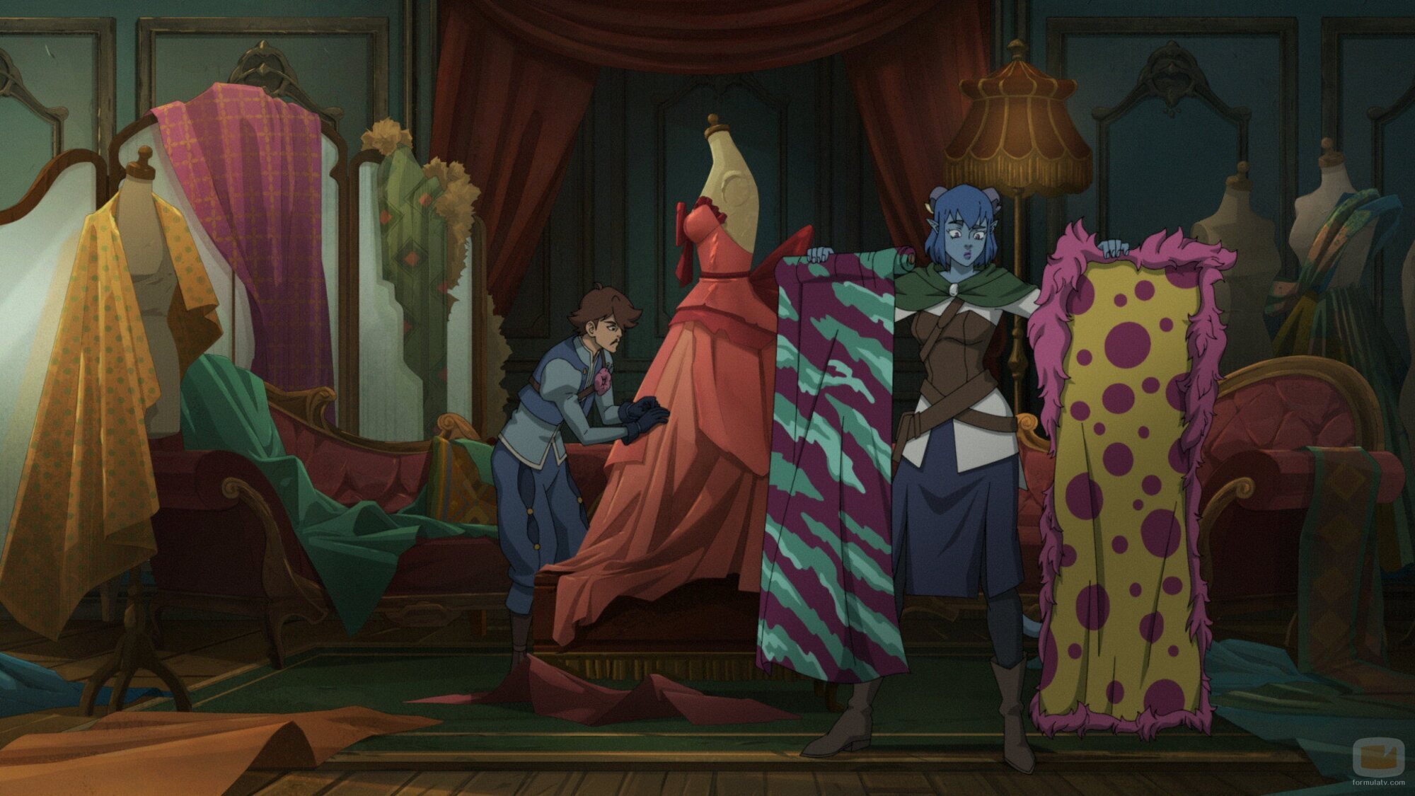 Capítulo 8 titulado 'El robo en Zadash' de 'The Mighty Nein'