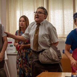 Mariano Peña y Guillermo Campra en el 1x01 de 'Barrio Esperanza'