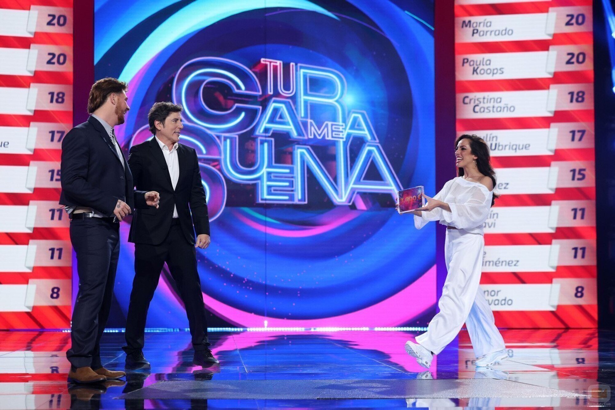 J Kbello y Manel Fuentes en la segunda gala de 'Tu cara me suena 13'