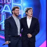 J Kbello y Manel Fuentes en la segunda gala de 'Tu cara me suena 13'