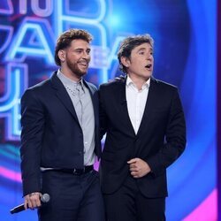 J Kbello y Manel Fuentes en la segunda gala de 'Tu cara me suena 13'