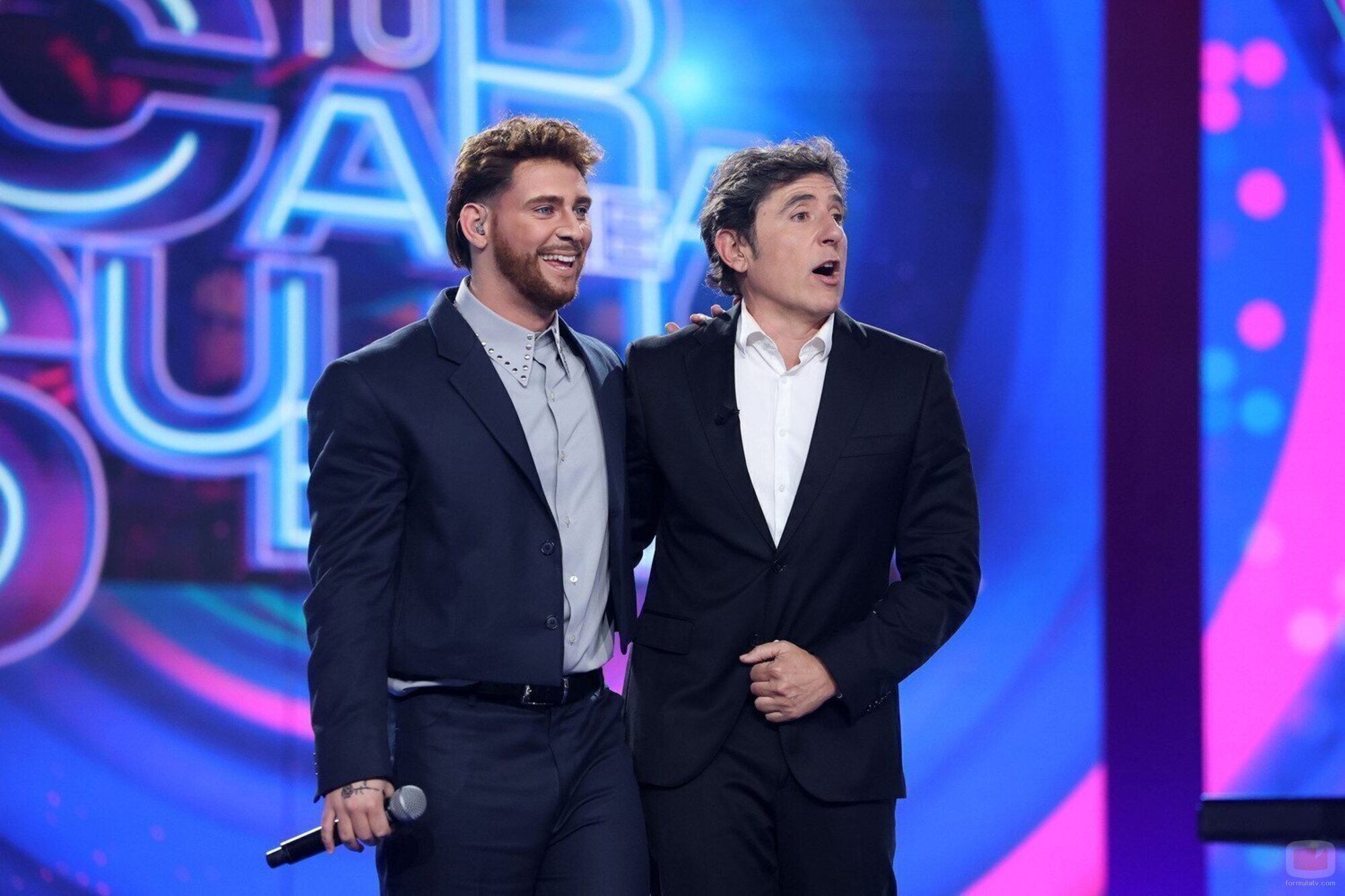 J Kbello y Manel Fuentes en la segunda gala de 'Tu cara me suena 13'