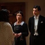 Andrea Del Río y Xavi Lock en la temporada 7 y el capítulo 80 de 'La promesa'