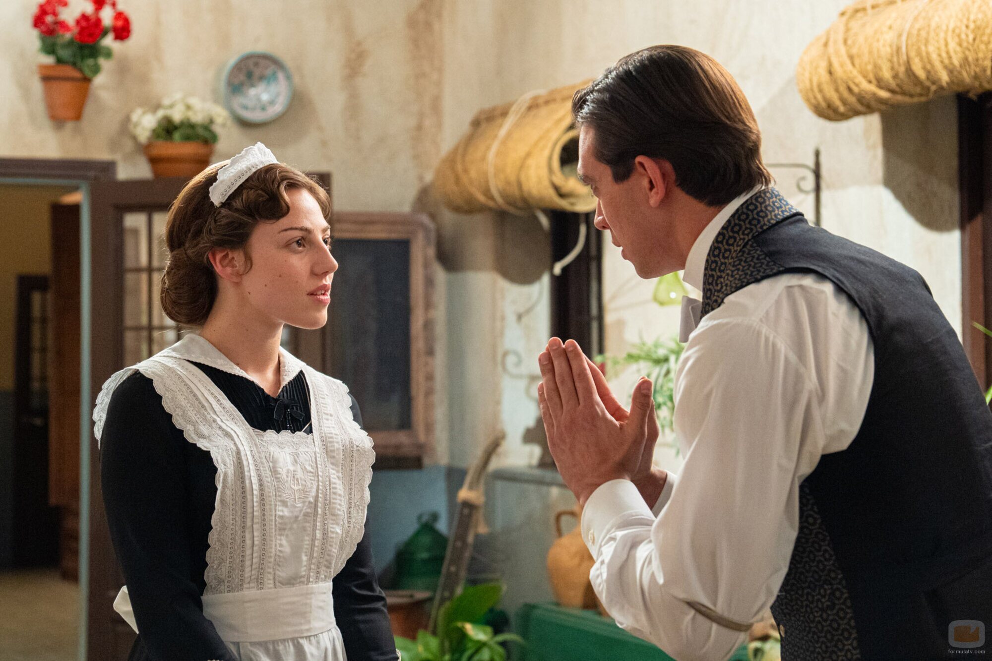 Ángela Echaniz en 7x81 titulado 'Viernes 24 de abril de 2026' de 'La promesa'