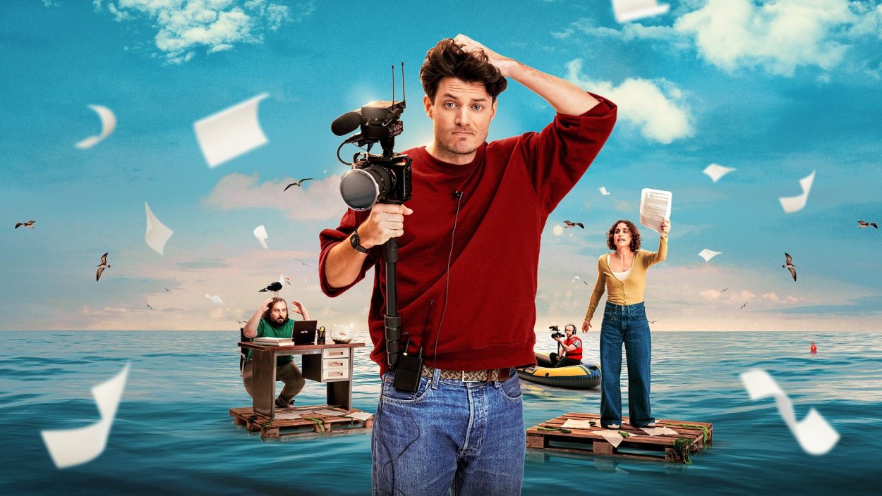 Cartel promocional de 'Se nos ha ido de las manos' con Carles Tamayo