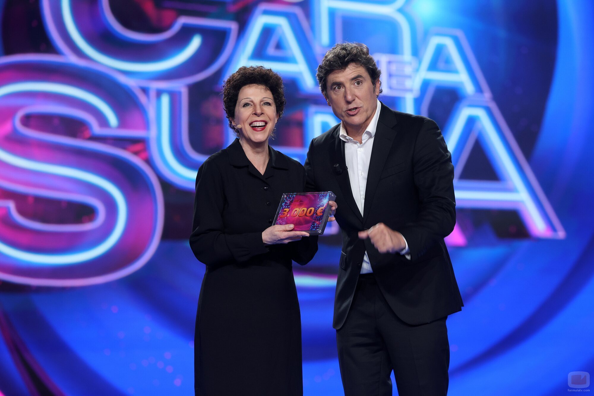 Soledad Giménez y Manel Fuentes en la tercera gala de 'Tu cara me suena 13'