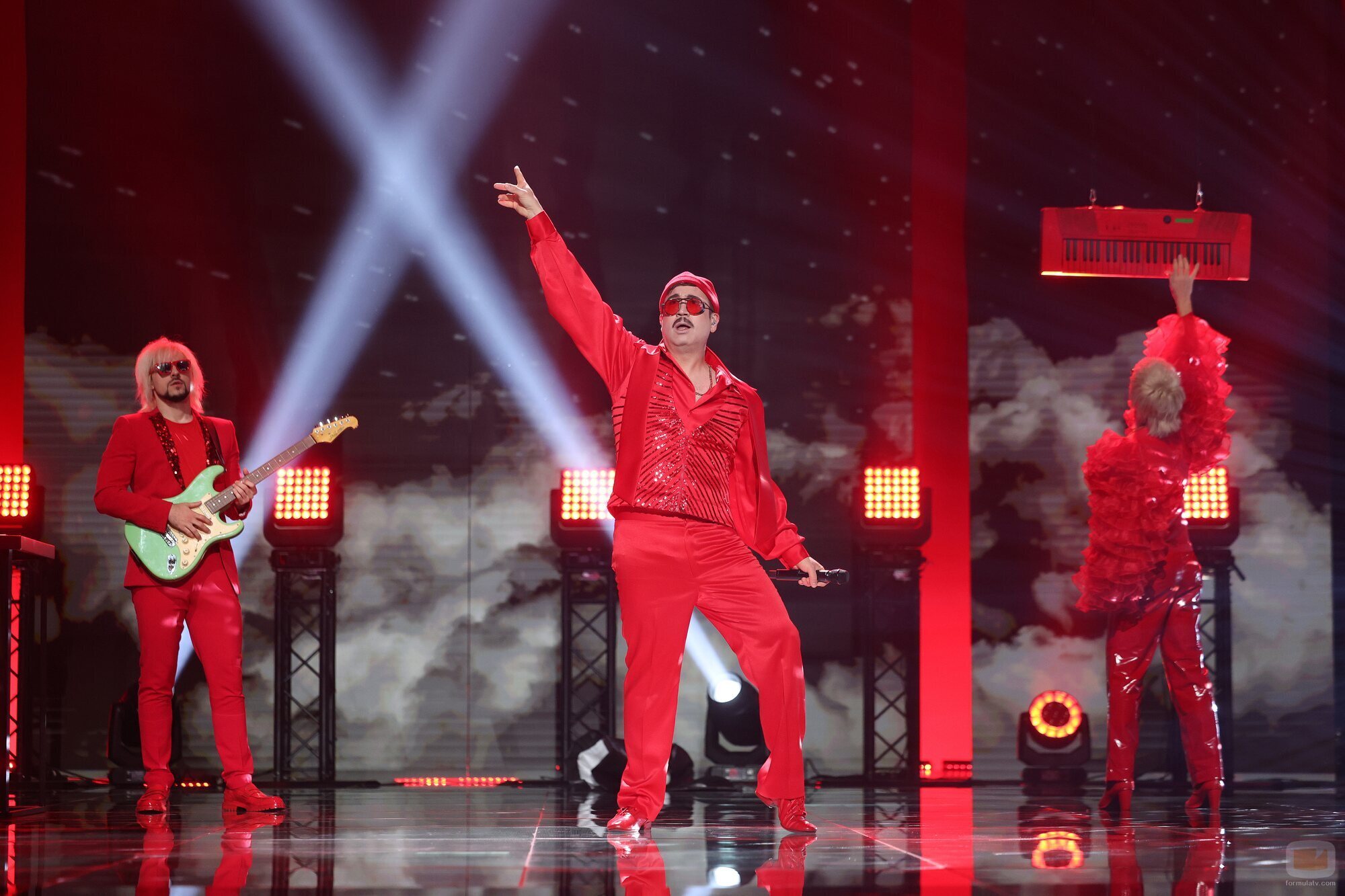 Aníbal Gómez en la tercera gala de 'Tu cara me suena 13'