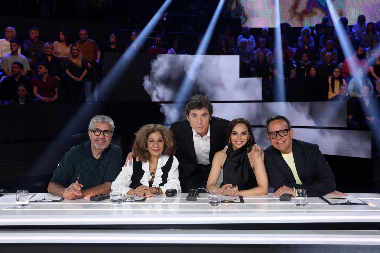 Manel Fuentes, Chenoa y Florentino Fernández en la tercera gala de 'Tu cara me suena 13'