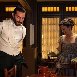 Ibrahim Al Shami J. y Amparo Piñero en 'Martes 28 de abril de 2026' de 'La promesa'