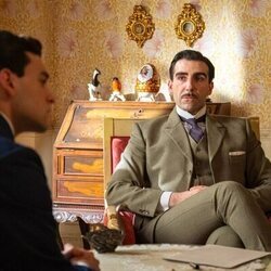 Guillermo Serrano y Xavi Lock en la temporada 7 y el capítulo 85 de 'La promesa'