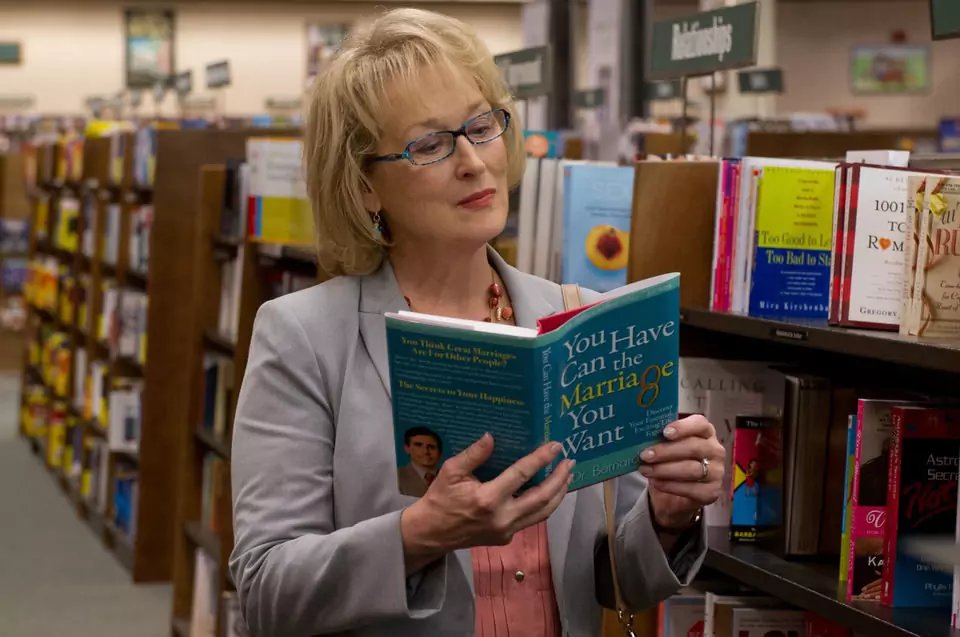 Meryl Streep en la película "Si de verdad quieres..."