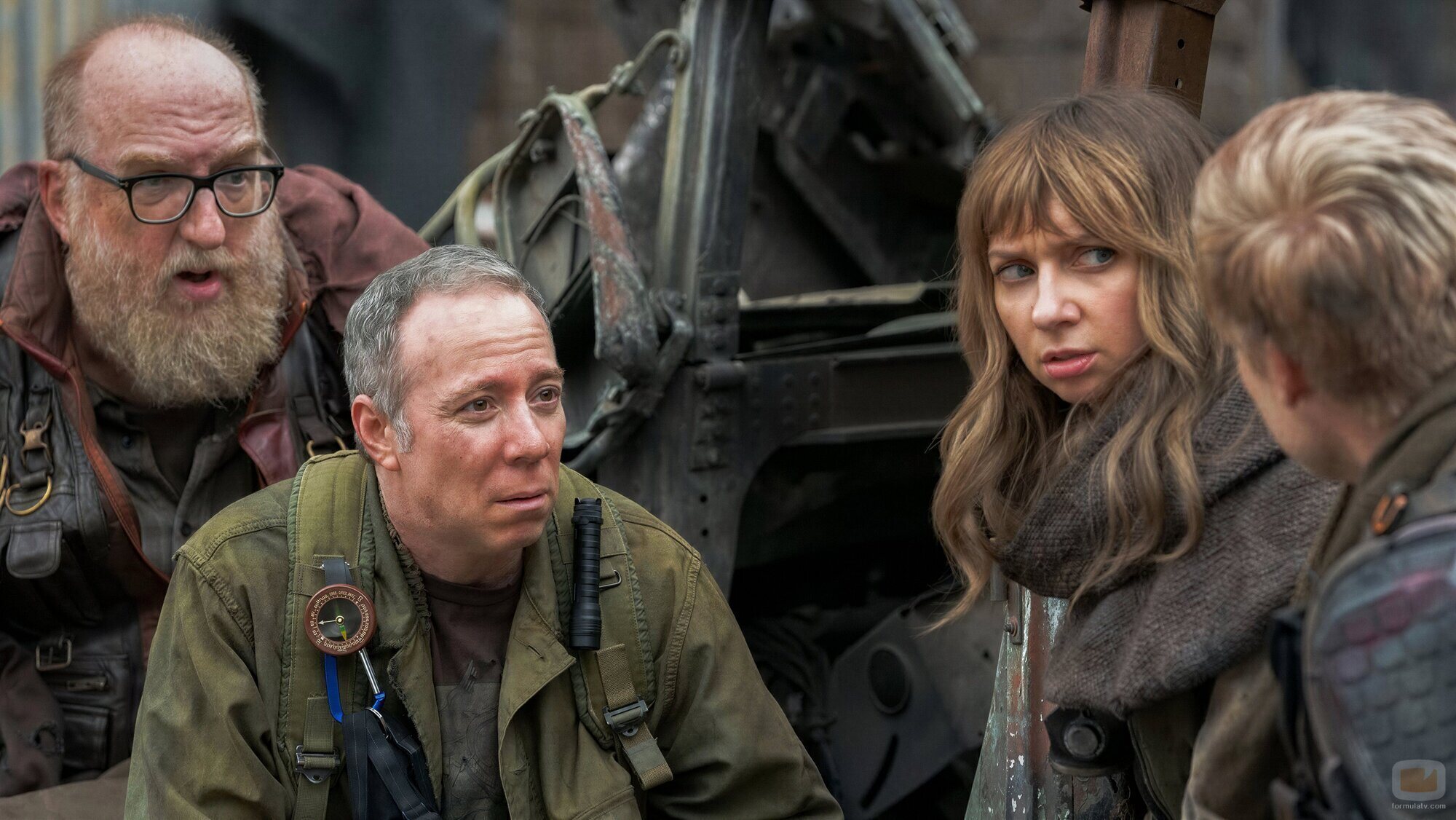 Brain Posehn, Kevin Sussman y Lauren Lapkus en 'Stuart Fails to Save the Universe'