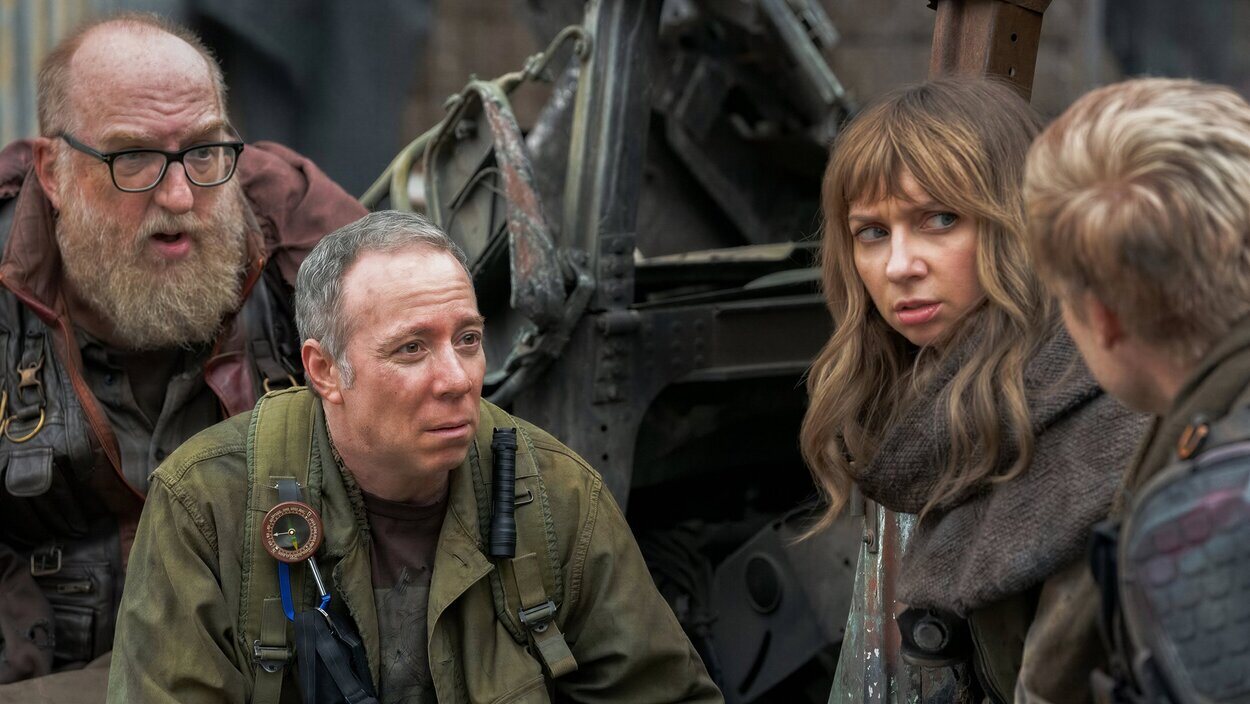 Brain Posehn, Kevin Sussman y Lauren Lapkus en 'Stuart Fails to Save the Universe'